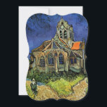 Kirche von Auvers von Vincent van Gogh Wedding Einladung<br><div class="desc">Einfach zu individualisieren Hochzeitseinladung. Oder ändern Sie die Formulierung, um eine einzigartige und individuelle Einladung für jeden Anlass zu schaffen. Die Kirchengemeinde Auvers (1890) von Vincent van Gogh ist ein Vintages, kunstvolles religiöses Gemälde, das eine Frau auf einem Weg zur Dorfkapelle mit schönen Buntglasfenstern zeigt. Eine Szene der Alltagsarchitektur. Über...</div>