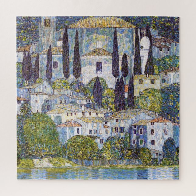 Kirche von Cassone, Gustav Klimt (Vertikal)