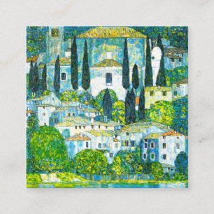 Kirche von Cassone Gustav Klimt Begleitkarte