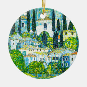 Kirche von Cassone Gustav Klimt Keramik Ornament