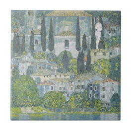 Kirche von Cassone (Italienische Landschaft) Vinta Fliese