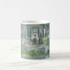 Kirche von Cassone (Italienische Landschaft) Vinta Kaffeetasse