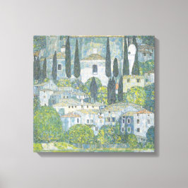 Kirche von Cassone (Italienische Landschaft) Vinta Leinwanddruck
