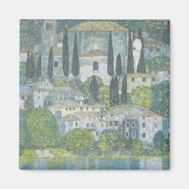 Kirche von Cassone (Italienische Landschaft) Vinta Magnet