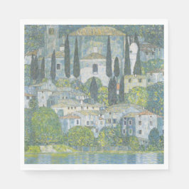 Kirche von Cassone (Italienische Landschaft) Vinta Serviette