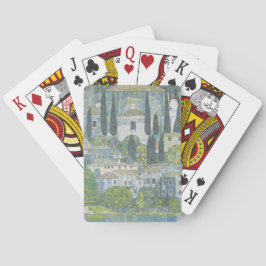 Kirche von Cassone (Italienische Landschaft) Vinta Spielkarten