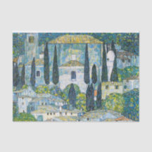 Kirche von Cassone von Gustav Klimt