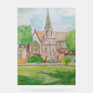 Kirche von Essex Acrylschild