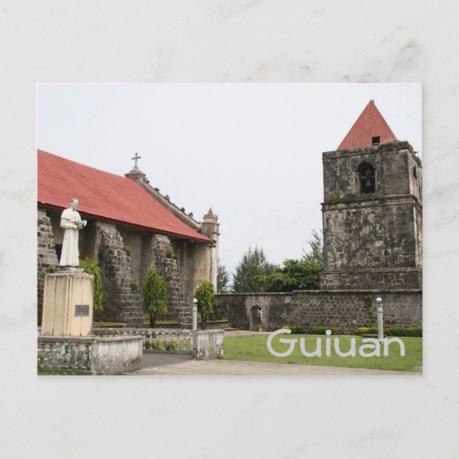 Kirche von Guiuan Postkarte (Vorderseite)