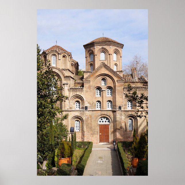 Kirche von Panagia Chalkeon Poster (Vorne)