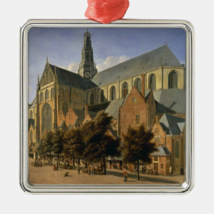 Kirche von St. Bavo in Haarlem, 1666 Silbernes Ornament