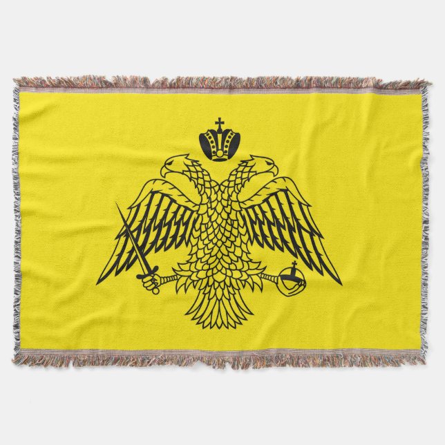 Kircheflagge Mount Athos religiös Decke (Vorderseite)