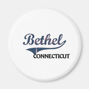 Kirchen-Connecticut-Stadt-Klassiker Magnet