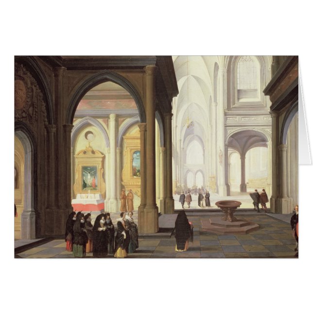 Kirchen-Innenraum (Vorderseite (Horizontal))