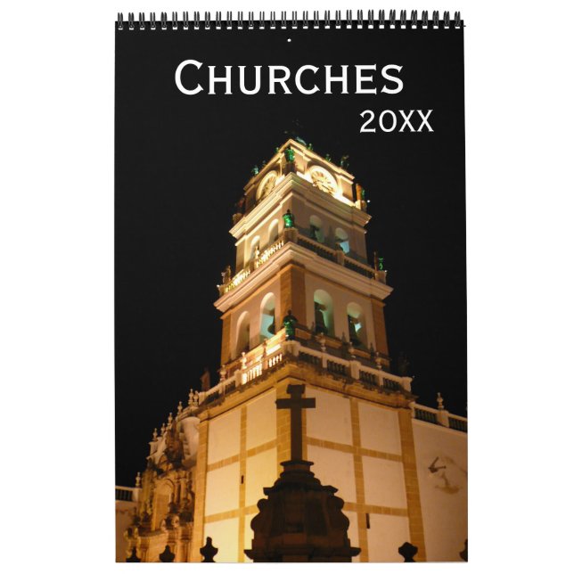 Kirchenarchitektur Kalender (Titelbild)