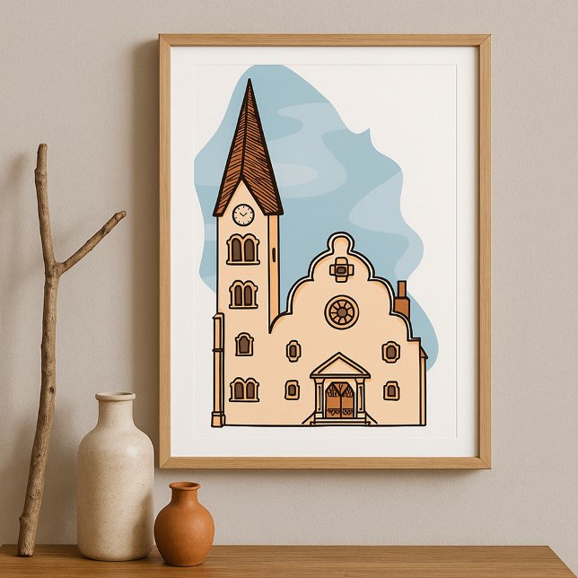 Kirchenarchitektur Poster (Von Creator hochgeladen)