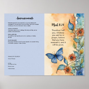 Kirchenblatt zum Download und Ausdrucken Poster