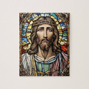 Kirchenbuntglas Jesus