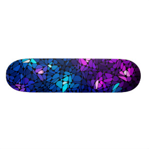 Kirchenbuntglas Skateboard