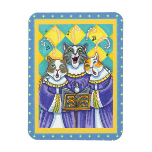 KIRCHENCHOR KATZEN & MAUS SINGER WEIHNACHTSLIEDER MAGNET