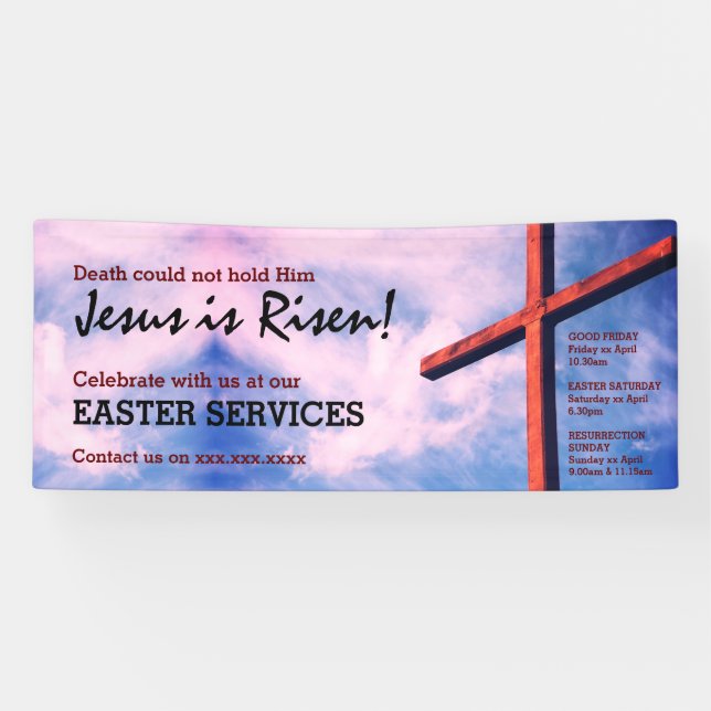 KIRCHENDIENSTLEISTUNGEN IM OSTEN Jesus ist ERFORDE Banner (Horizontal)