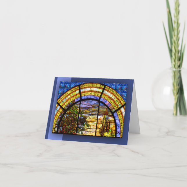 KIRCHENFENSTER KARTE (Vorderseite)