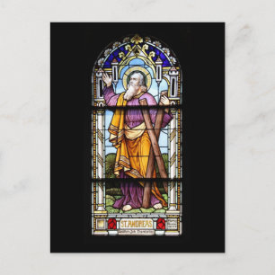 Kirchenfenster Postkarte