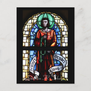 Kirchenfenster Postkarte