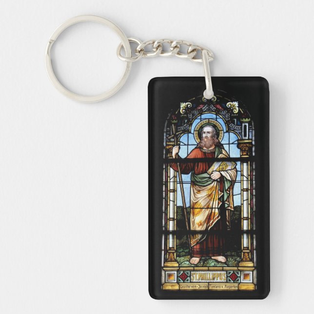 Kirchenfenster Schweiz Suisse / Schlüsselanhänger (Vorderseite)