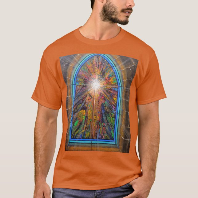 Kirchenfenster T-Shirt (Vorderseite)