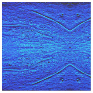 Kirchenglas in blau stoff