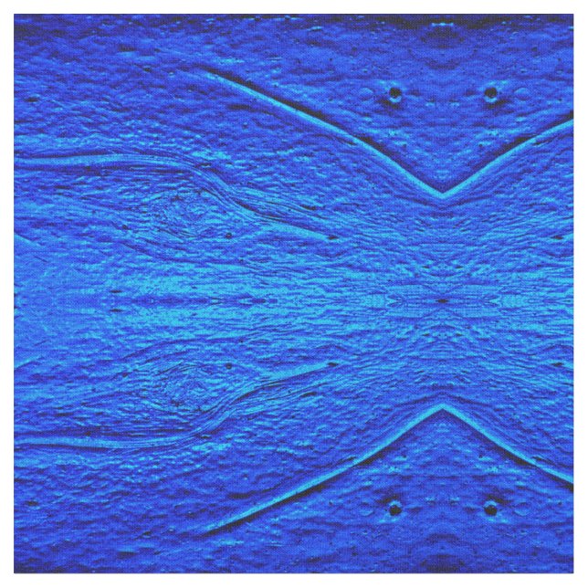 Kirchenglas in blau stoff (Nahaufnahme)