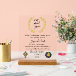 Kirchenjahre Acrylschild