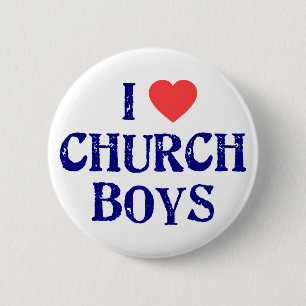 Kirchenjungen der Liebe I Button