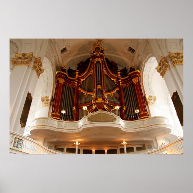 Kirchenorgel Poster (Vorne)