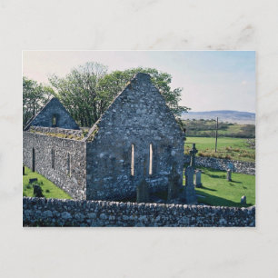 Kirchenruinen, Islay, Schottland Postkarte