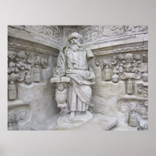 Kirchenskulptur Poster