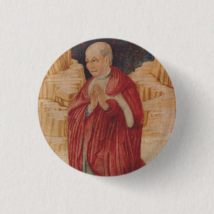 Kirchenvater Johannes Cassianus Button