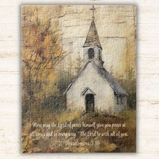 Kirchenwoods Watercolor-Schrift Religiös