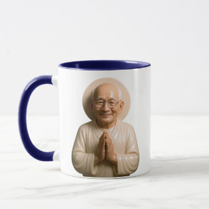 Kirchlicher Geistlicher im Gebet Tasse