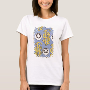 Kirchlicher Tapetenentwurf des Sternes und des T-Shirt