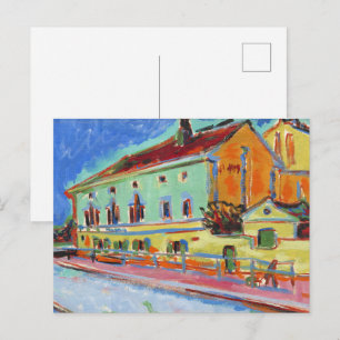 Kirchner Bellevue Tanzsaal Expressionistische Kuns Postkarte