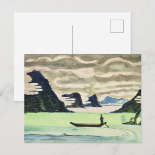Kirchner Bergsee Expressionistische Bildende Kunst Postkarte