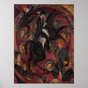 Kirchner - Circus Rider Poster