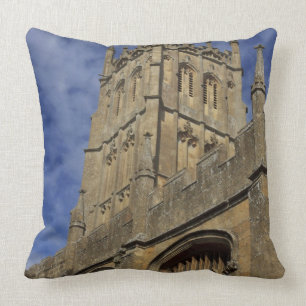 Kirchturm St. James, Chipping Camden Kissen