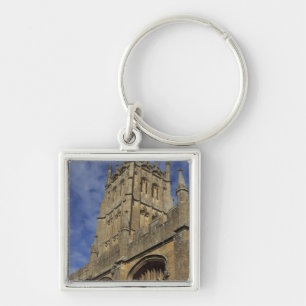 Kirchturm von St. James, Chipping Camden Schlüsselanhänger