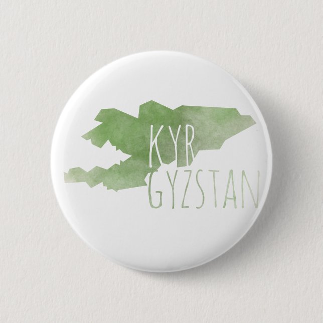Kirgisistan Button (Vorderseite)