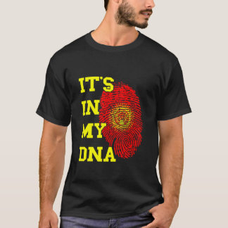 Kirgisistan Es Ist In Meiner DNA Kirgisische Wurze T-Shirt