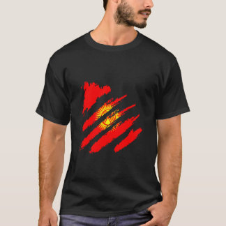 Kirgisistan Kirgisische Pride Kirgisistans Klaue K T-Shirt