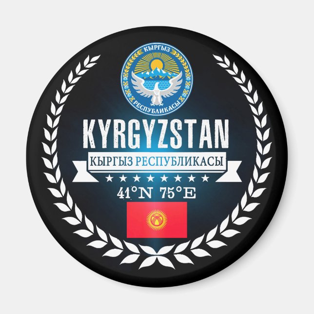 Kirgisistan Magnet (Vorne)